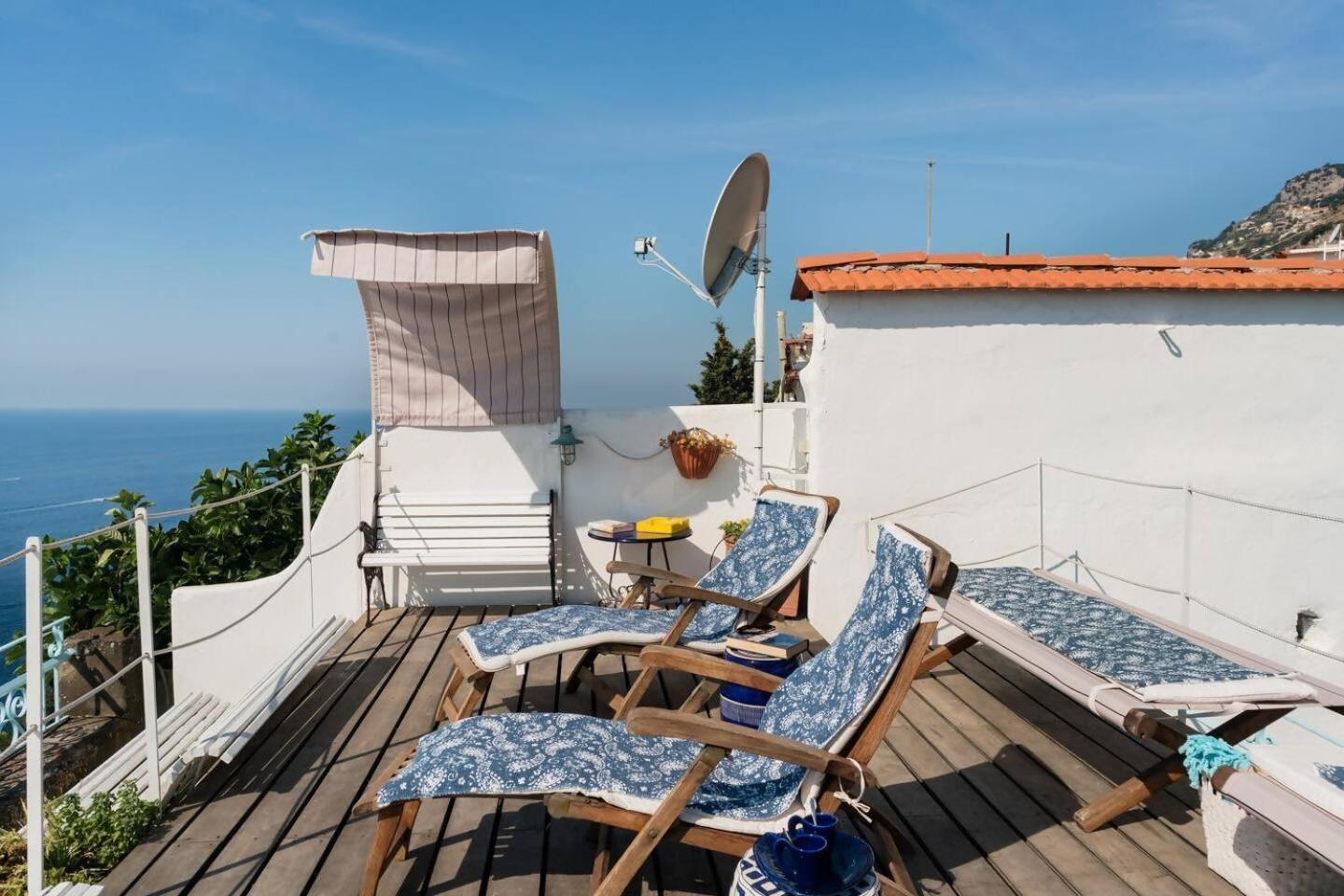 Perla Nel Blu Villa Affacciata Sul Mare Конка-дей-Марині Екстер'єр фото