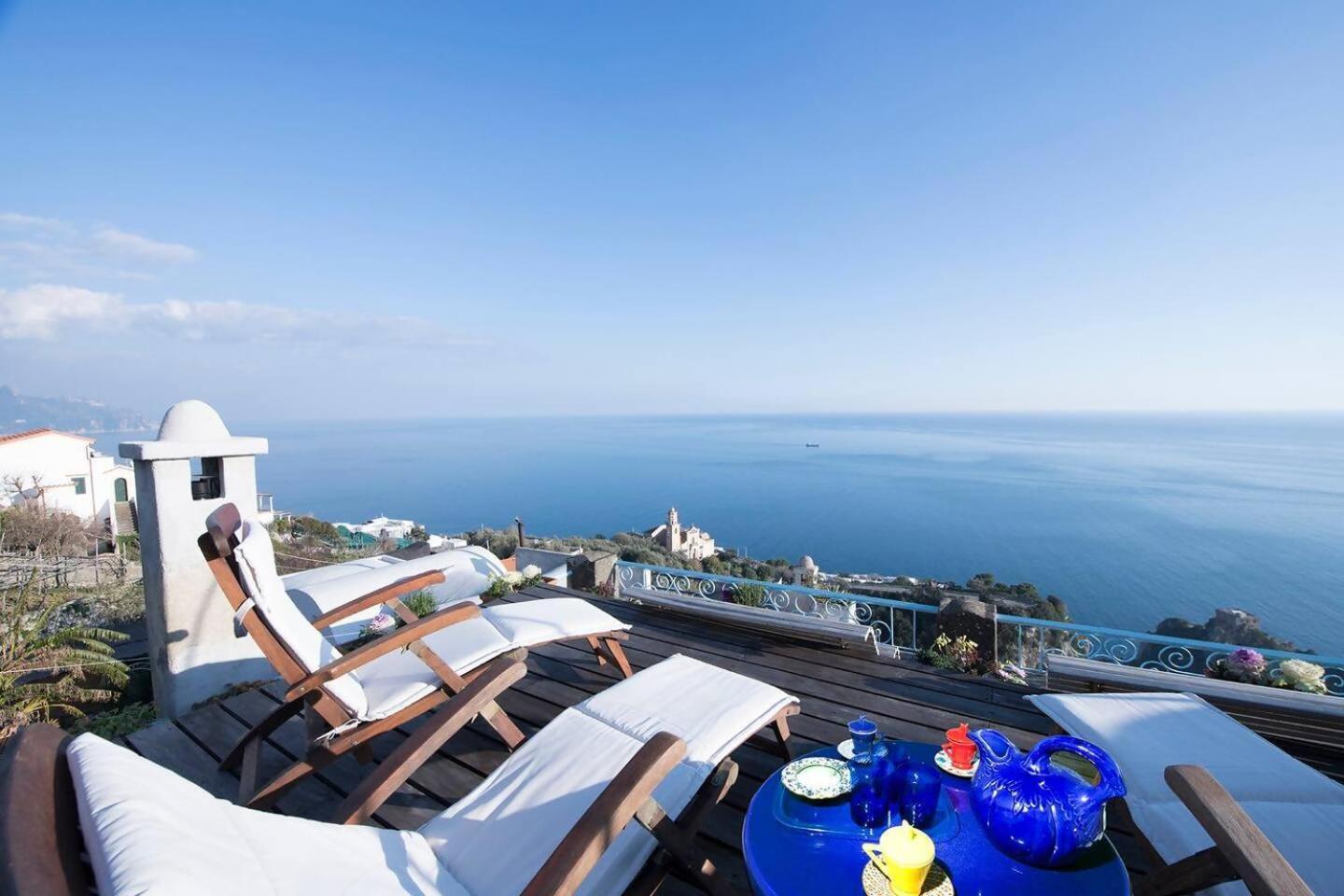 Perla Nel Blu Villa Affacciata Sul Mare Конка-дей-Марині Екстер'єр фото
